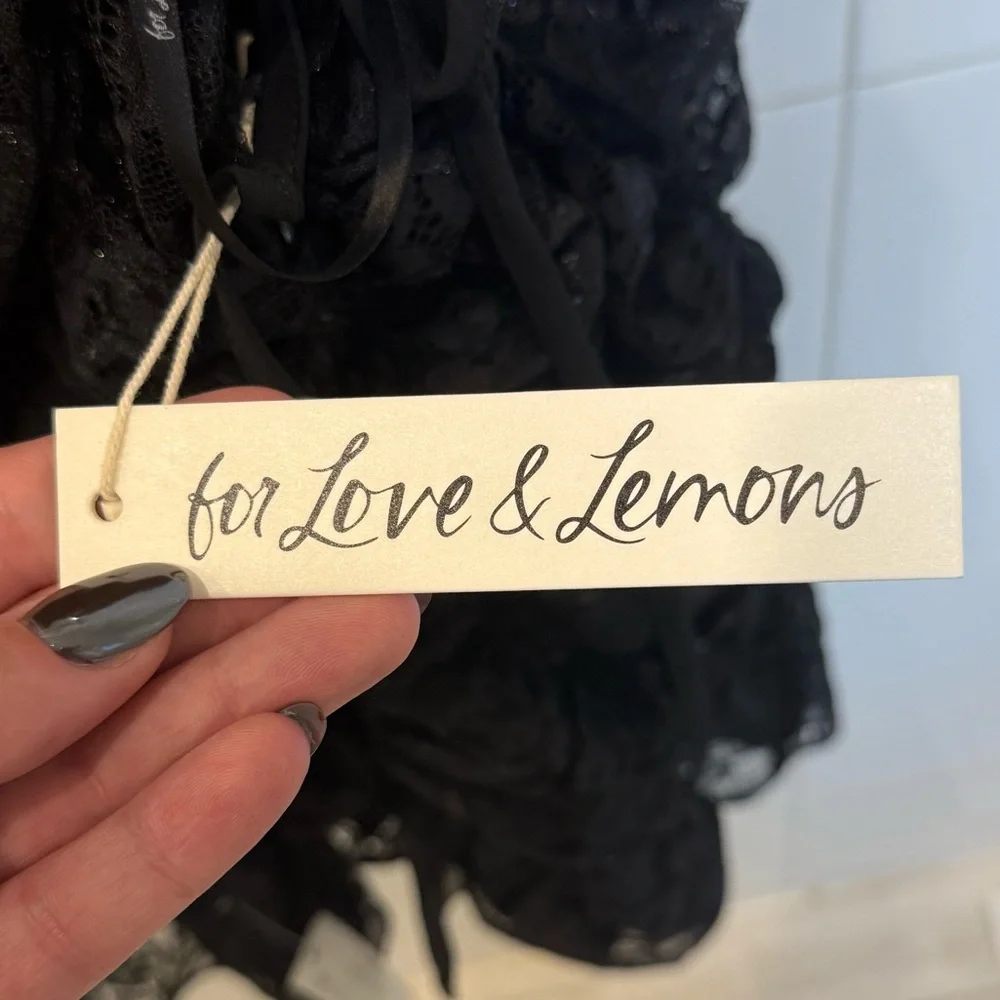For Love And Lemons Black Lace Dress - Picture 6 of 11